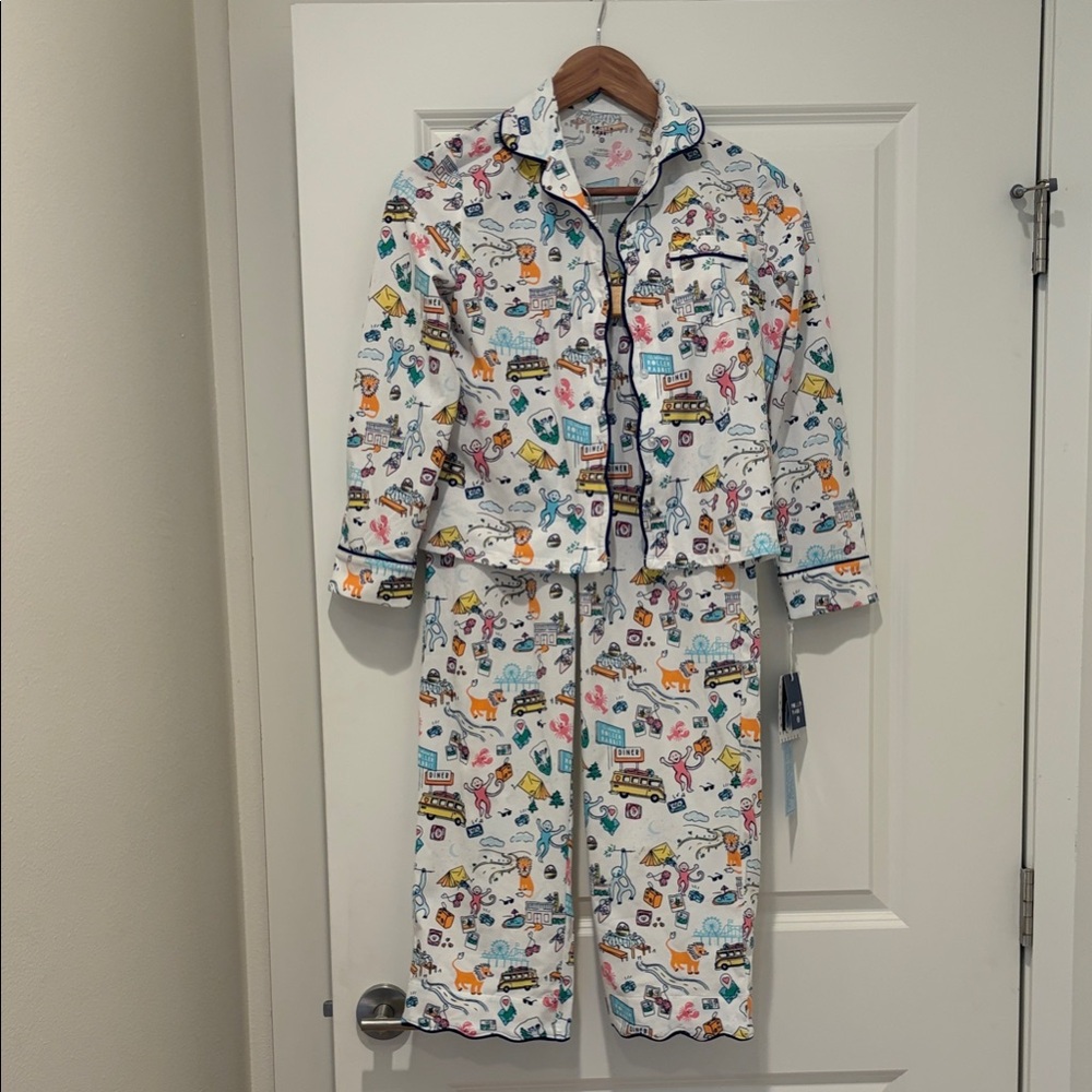 Roller Rabbit Target Collab Pajamas size 10/12